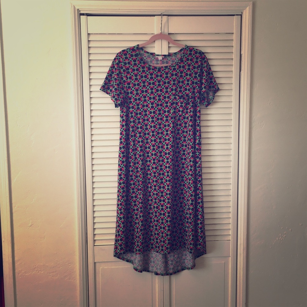 Lularoe high low Mickey dress